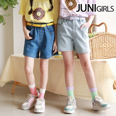 탑텐키즈반바지 탑텐키즈반바지 키스포 주니어 데이반바지 쥬니라인청반바지(연청 청)