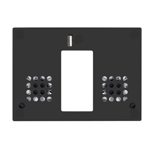 전문 RGB 냉각 팬 스탠드 수직 스탠드 독 쿨러 시스템 외부 USB Xbox 시리즈 x용 라디에이터 게임 콘솔 액세서리용, 15x11x2cm, 검은 색, ABS