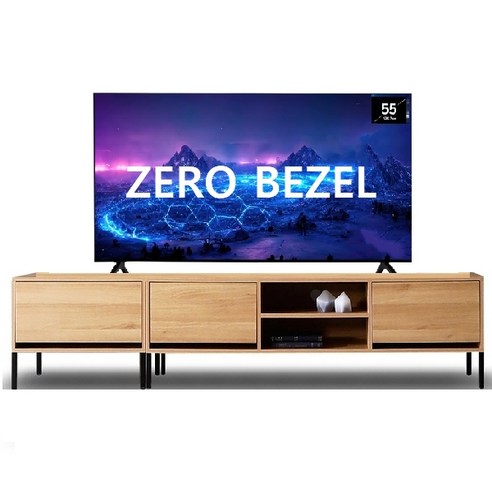 에스포 UHD LED TV 베젤리스 139.7cm (55인치) YT550UHD - H01 ZERO 자가설치 1등급, 수도권