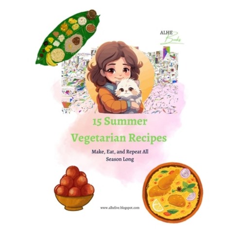 (영문도서) 15 Summer Vegetarian Recipes: Make Eat and Repeat All Season Long Paperback, Independently Published, English, 9798876313485