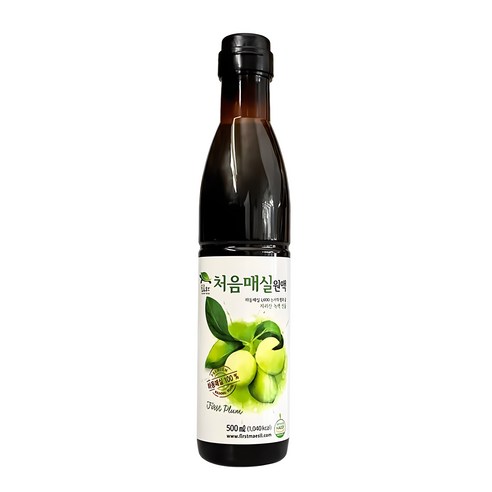 슬로푸드 처음매실원액, 500ml, 3개