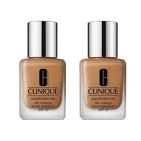 크리니크 수퍼밸런스드 실크 메이크업 30ml, 15 Silk Nutmeg (M-N), 2개