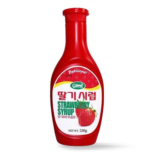 서강유업 딸기시럽 530g x 2개, 1개, 1ml