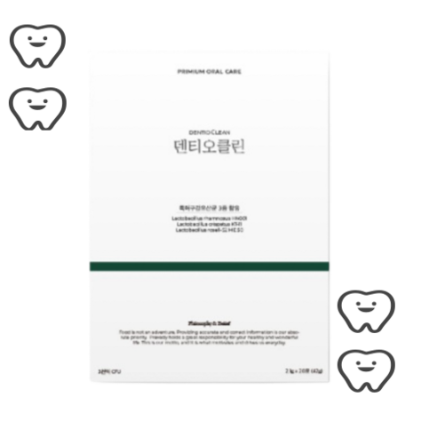 [정품] 덴티오스 덴티오클린 구강유산균 2g x 30포 덴티오스덴티오클린 덴티오스구강유산균 덴티오스유산균 입냄새 구강 악취 잇몸, 1개