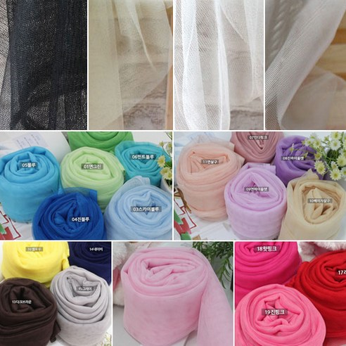 꿉꿉한 여름, 산뜻하게! 망사 원단 하나로 집안 분위기 바꾸는 마법 망사원단