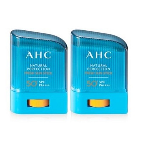 A.H.C 내추럴 퍼펙션 프레쉬 선스틱 SPF50+ PA++++, 14g, 2개