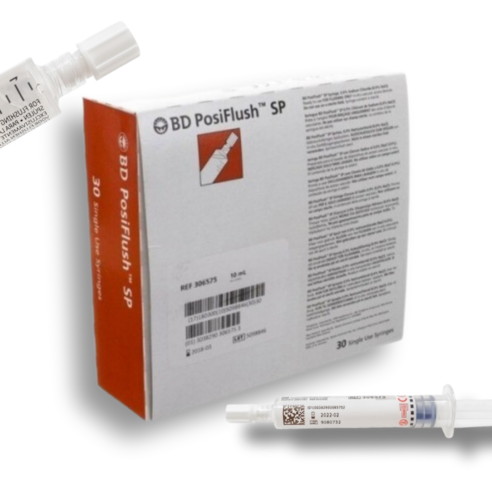 식염수주사기 10CC 30개입 일회용 멸균생리식염수 관류용 배액관세척, 1개, BD 10ml 30개입