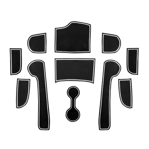 RUIYA 현대 베뉴 안티노이즈 도어 슬롯 패드: 조용한 주행 경험을 위한 필수 솔루션