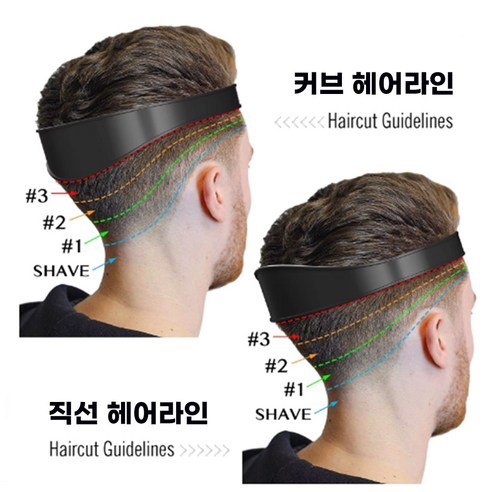 아디프로 셀프이발 가이드 밴드로 쉽고 완벽하게 셀프 이발을 완성하세요!
