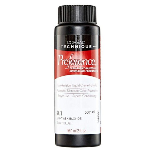 로레알 프리퍼런스 퍼머넌트 헤어컬러 59.1ml, 06.10 Light Ash Brown, 1개
