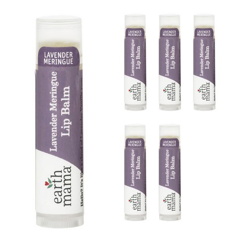 얼스마마 립 밤 4ml, 6개, Lavender Meringue