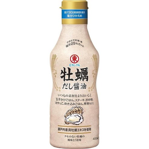 히가시마루 굴 다시 간장 400ml 4병 세트