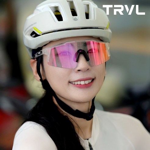 눈부신 순간을 담다, TRVL 트레벨로 HD 렌즈 미러 변색 스포츠 고글