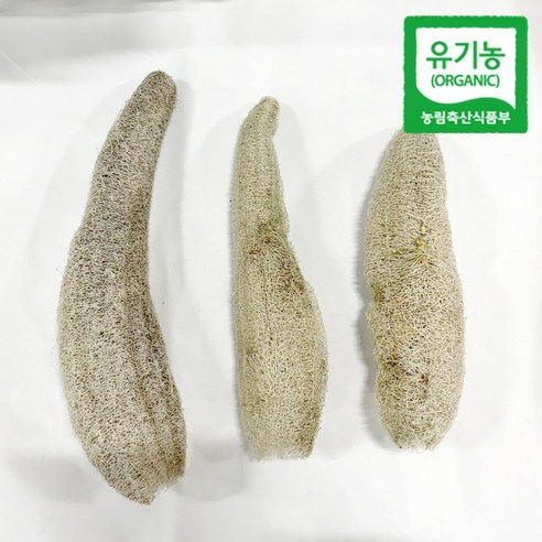 리네드 국산 천연 못난이 수세미 3개입 개당 20-30cm