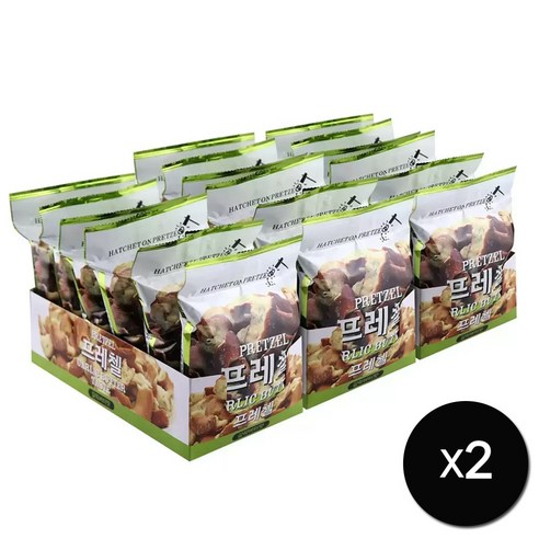 프레첼 갈릭버터맛 85g x 18봉 2개