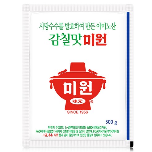 청정원 감칠맛나는미원, 500g, 6개