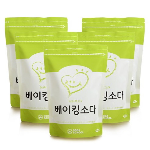 베이킹소다 1kg 5개