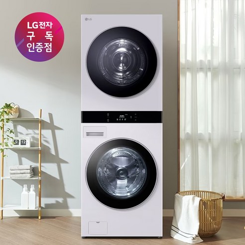 LG 트롬 오브제컬렉션 워시타워 25/22kg 구독, WL22MYZU