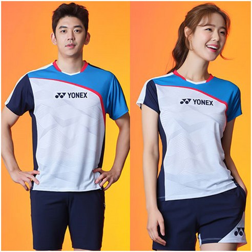 요넥스 남성용 라운드 반팔 티셔츠 201TS013M