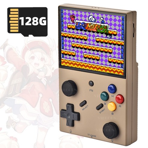 RGB36 휴대용 게임 콘솔 휴대용 게임기 레트로 3D 게임 지원 - 주변기기 | 쿠팡