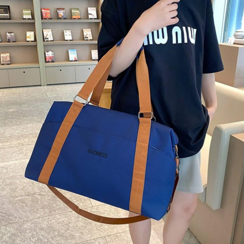 (스타일콘) 빙수 중형 여행 보스턴가방 캐리어보조가방 캠핑 운동 가벼운 기숙사가방