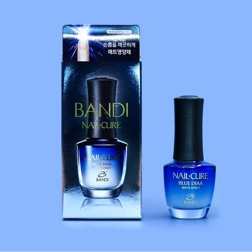 [본사정품] 반디 네일큐어 단단강화제 단백질영양제, 네일큐어 블루다이아 미니, 1통, 7ml Best Top5