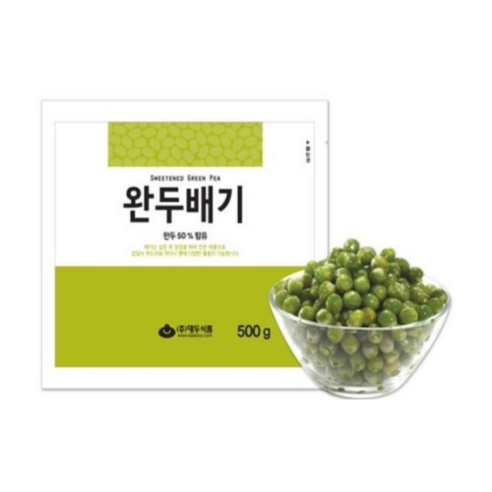 대두식품 완두배기 완두콩 당절임