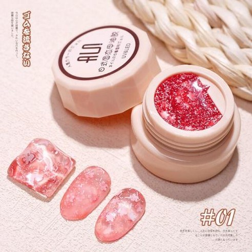 DIY 크리에이티브 스파이더 젤 네일 아트 페인팅, 와이어 드로잉 블랙 화이트 라인 필링 UV 젤 매니큐어, 37 Solid Gel-24 봉숭아물들이기