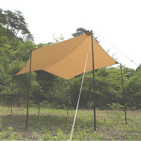 믿을 수 있는 캠핑을 위한 가변적 높이 조절 폴대