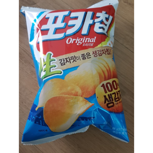 오리온 포카칩 오리지널, 66g, 6개