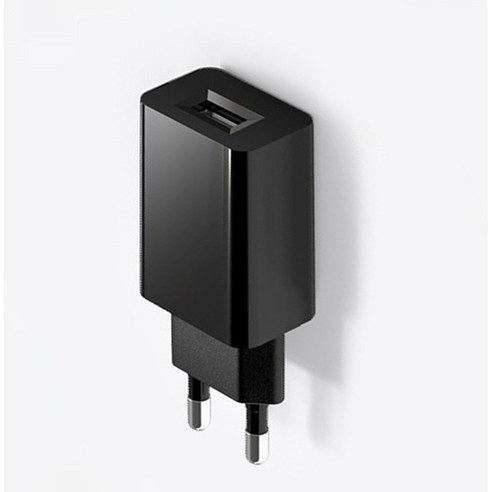 투리파이 5V 2A USB 충전기 어댑터 휴대폰 멀티 충전기, 1개, 검정색