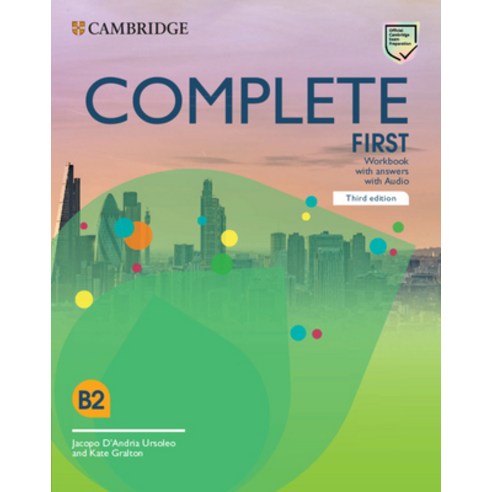 (영문도서) Complete First Workbook with Answers with Audio Paperback, Cambridge University Press, English, 9781108903363