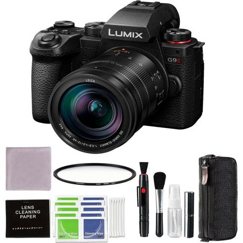 파나소닉 Panasonic [세금포함] [정품] Lumix G9 II 거울less 디지털 카메라 12-60mm f/2.8-4 렌즈 Pixel Connection 어드밴스드 액세서리
