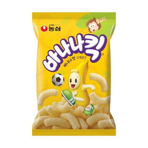 [농심] 농심 바나나킥 75g x 5개, 농심-바나나킥75g x5