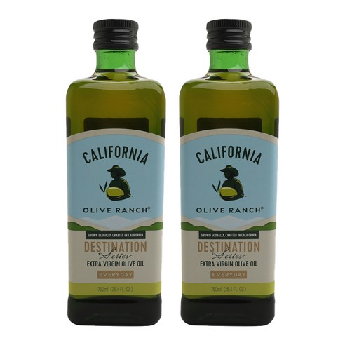 캘리포니아올리브랜치 엑스트라 버진 올리브유 에브리데이, 750ml, 2개