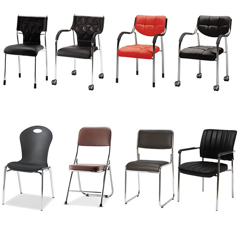 허리 뻐근함, 불편한 착석감…이제 인홈즈 회의용 의자로 깔끔하게 해결! 회의용의자