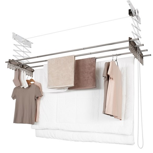 웰렉스 반자동 직선봉 빨래건조대 / 전용 빨래집게 포함, 1개