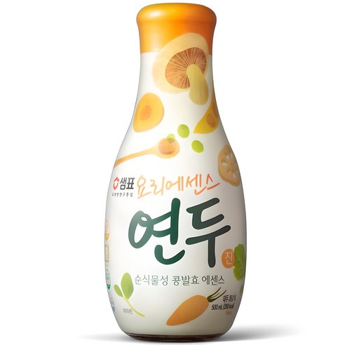 샘표 연두 진 요리 에센스 500ml – 1개 샘표 연두 진 요리 에센스 500ml – 1개