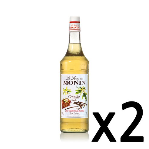 모닌 바닐라시럽 1000ml 2개세트