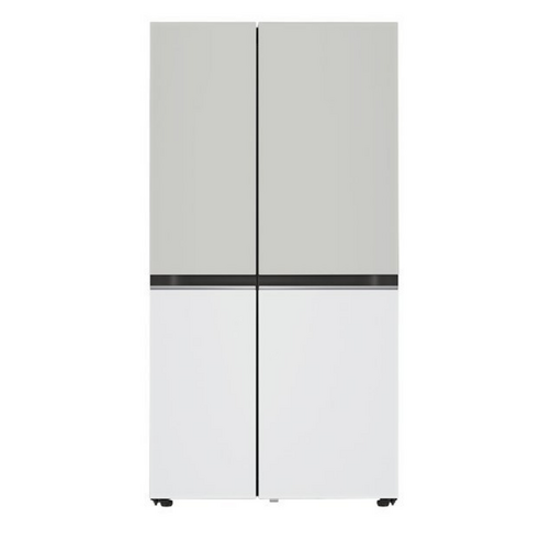 고급스럽고 효율적인 식품 보관을 위한 LG 디오스 오브제컬렉션 양문형 냉장고