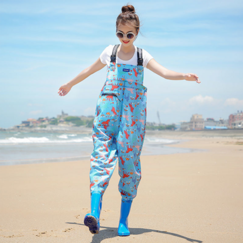 꽃소담 여자 일체형 가슴장화 갯벌 낚시 가슴장화ZYA87, 옵션6