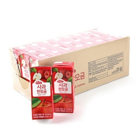 자연의 싱그러움을 한 모금에, 자연드림 사과한모금