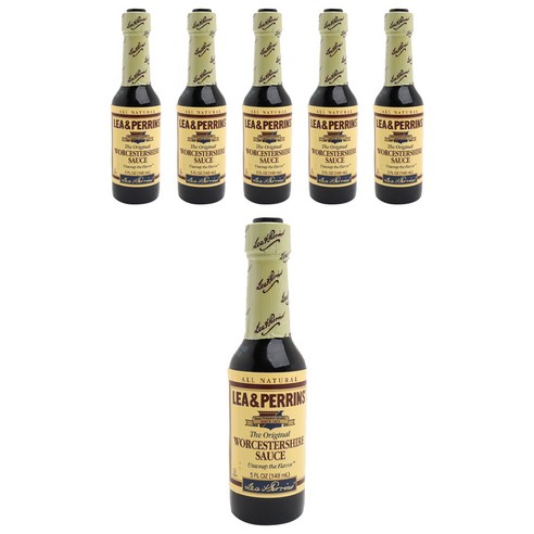 리앤페린스 더 오리지널 우스터 소스 글루텐 프리 무지방 올 내추럴, 148ml, 6개