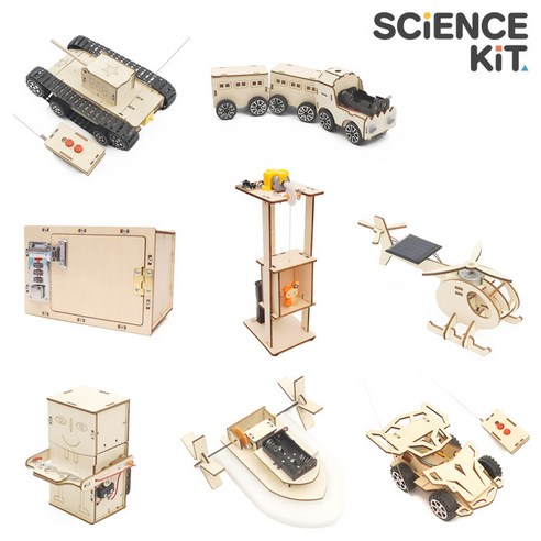 사이언스키트 과학교구 54종 홈스쿨링 과학실험세트 키덜트놀이, 32.무선 레이싱카