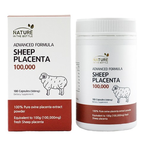 호주 고함량 양태반 100000 180정 네이쳐인더보틀 플라센타