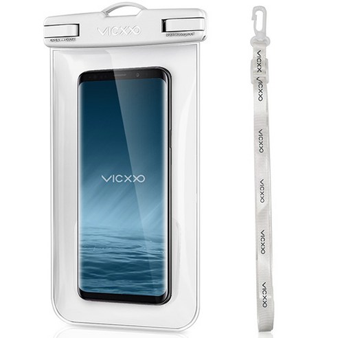 빅쏘 원터치 4중잠금 다용도 물놀이 핸드폰 방수팩 P1, 투명, 1개