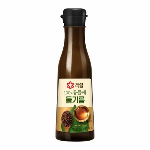 백설 100% 통들깨 들기름, 300ml, 14개