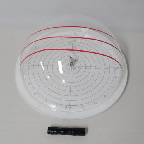 사이언쌤 남중고도에 따른 낮 그림자의 길이 비교 실험기 과학 실험 교구 B형 지름 300mm, 1개