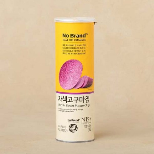 [노브랜드] 자색고구마칩 110g (무료배송)