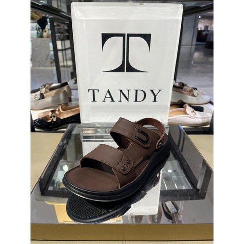 탠디 (Tandy) 남성화 투웨이 샌들 Q19029 BROWN 3Cm